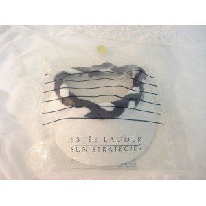 Rare Estee Lauder Merchandise SUN STRATEGIES Sun Visor Navy Blue & White  eb-82596280
